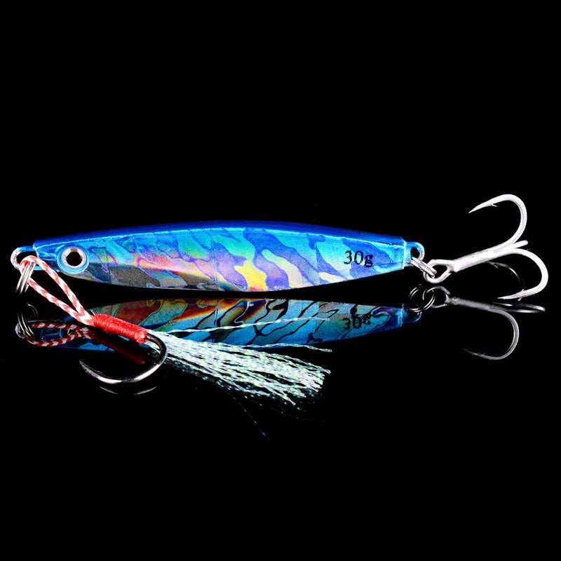 12pcs Metal Lures 7g 12g 17g 22g 30g 40g Metal Jigs Fishing Spoon Bait Sinking Lure Jigging Vibe Blade For Pike Bass Sea Fishing