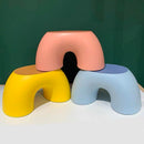 Hocker, Fußbrett, Stuhl, Sofa, Kinderzimmer, Wohnzimmermöbel, Regenbogenform, Babygeschenk, Innendekoration