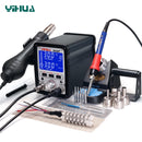 YIHUA 995D+SMD Soldering Station With Pluggable Hot Air Gun Soldering iron BGA Rework Station Phone Repair Welding Station