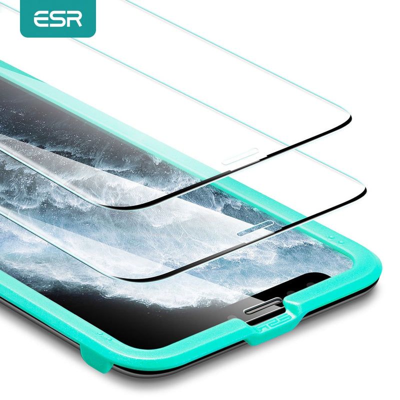 ESR para iphone 13 Pro Max iPhone SE 2020 Protector de pantalla de vidrio HD película templada para iPhone 11 12 13 Glass SE3 2022 XR X XS Mini