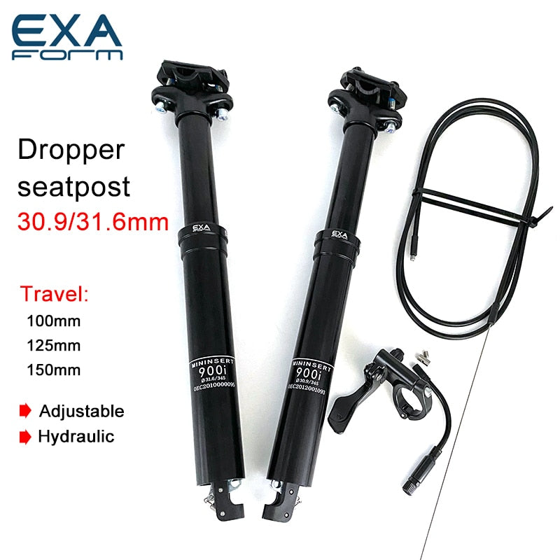 KS EXA Form 900I MTB Dropper seatpost adjustable height mountain bike 30.9/31.6mm  Cable Remote hand control hydraulic seat tube