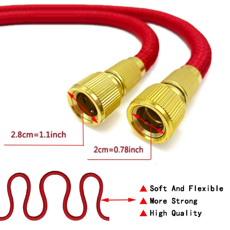 Retractable Hose Extensible Garden Hose Shrinks Flexibele Tuinslang Irrigation Computer Car Wash Water Pipe Spray Washing Foam