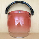 Soman Open Face Helmet Visor Bubble Flip Up Motorcycles Visor Capacete Lens Helmet Accessories BV01