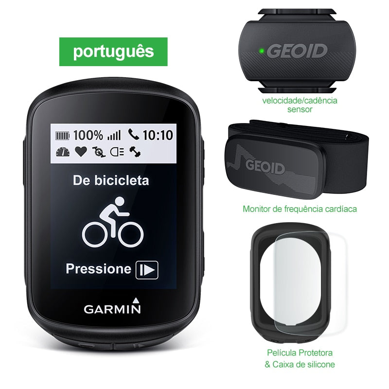 GARMIN edge130 EDGE 130 Bicycle GPS Computer Cycling Wireless Speedometer ANT+ Bike GPS Streamline Version Odometer Portuguese