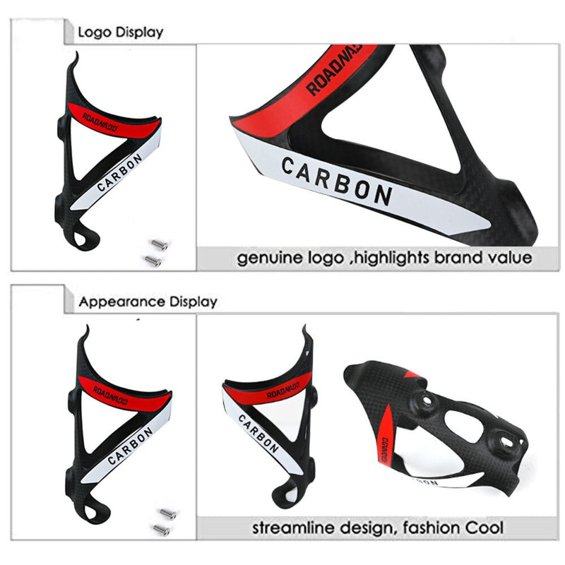 1PC/2PC Bicycle Bottle Holder Full Carbon Road Bike Water Bottle Cage Lightweight Mountain MTB Bottle Holder Bike Accessories