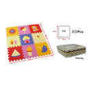 Cartoon Animal Pattern Play Mat Puzzle EVA Foam Floor Pad For Children Baby Gym Crawling Mats Toddler Carpet Random Color