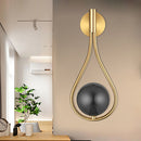 Led Wall Lamp Living Room Modern Simple Bedroom Bedside Wall Lamps Home Decor Wall Light Bedroom Glass Night Lamp Led Lighting