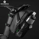 ROCKBROS  Rainproof Nylon Bike Saddle Bag MTB Bike Rear Front Bag Outdoor Cycling Mountain Bike Back Seat Tail Pouch Package
