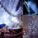 Solar LED Light String Outdoor Copper Wire Waterproof Festoon Fairy Lights For Christmas Garden Street Garland Decoration