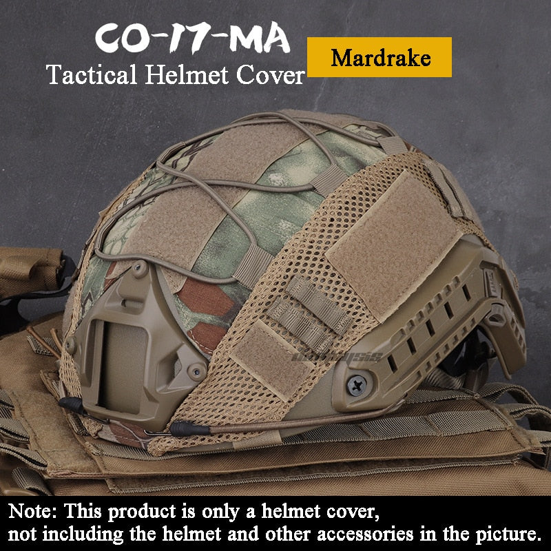 Tactical Helmet Cover for  Fast MH PJ BJ Helmet Airsoft Paintball Army Helmet Cover Military Accessories