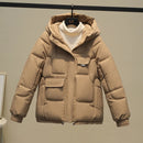 Women Winter Down Padded Jacket Women Hooded Parkas Coat 2022 Winter New Thick Warm Cotton Coat Winter Jacket Female Outwear