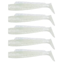 Goture 5pcs/lot Fishing Lure Swimbait Jig Head Rubber Tail Artificial Soft Lure Searchbait 21g 28g Silicone Bait 2022 Pesca