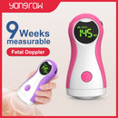 Yongrow Fetal Doppler Baby Monitor LCD Display Portable Baby Heart Rate Monitor With Earphone YK-90C For Pregnant Women