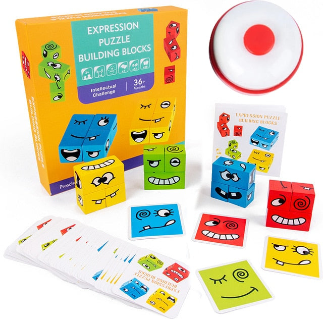 Nuevos juguetes educativos Montessori de madera, juguetes de aprendizaje temprano para enseñanza preescolar, rompecabezas de inteligencia, juguete para niños