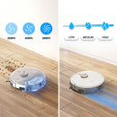 Robot aspirador de navegación láser NEATSVOR X600pro 6000pa, pared Virtual de aplicación, limpieza de punto de interrupción, área de limpieza de dibujo, lavado de trapeador