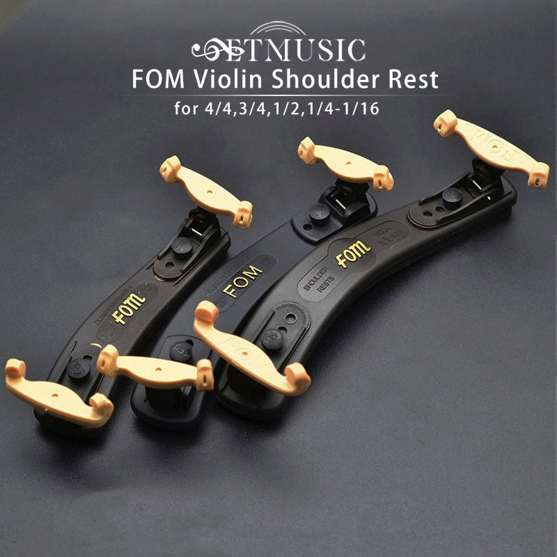 FOM Plastic Material Violin Shoulder Rest ME-044/045/046 for 1/2 1/4 -1/16 4/4 3/4 Fiddle Violin Accessories