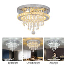 Modern Lustre Chrome Crystal Chandeliers Lighting Led Hanging Ceiling Lamp For Kitchen  Plafon Lamparas De Techo Luminaire