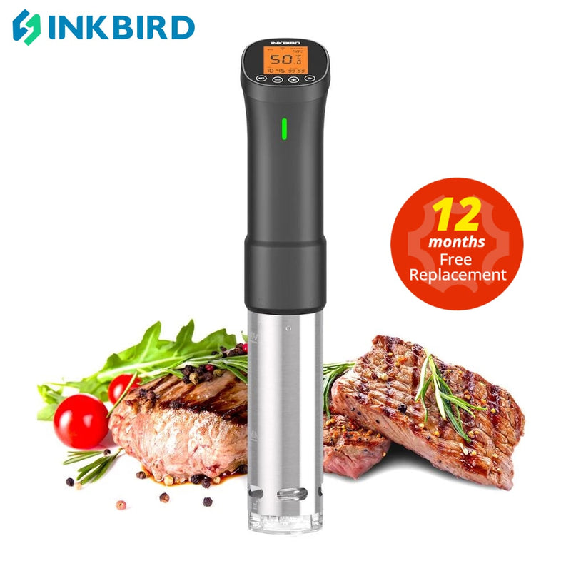 INKBIRD ISV-200W Wi-Fi Culinary Sous Vide Precision Cooker Slow Cook with 1000W Immersion Circulator&amp;Stainless Steel Components