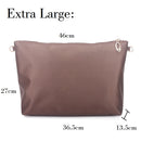 Nylon Bag Insert Organizer with Zipper Pockets Soft Light Perfect Purse Organizer To Keep Everything Neat Bolsa De Maquiagem