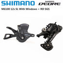 SHIMANO DEORE SLX XT XTR M6100 M7100 M8100 M9100 12s Palanca de cambio Desviador trasero 12S Grupo MTB Mountain Bike Groupset