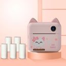 Cámara instantánea para niños Cámara de impresión 1080P Video Foto Cámara digital con papel de impresión para niños Cumpleaños Regalo de Navidad