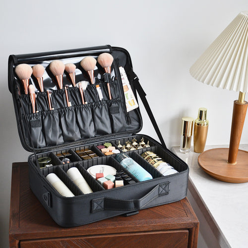 Neue Art und Weisefrauen-Kosmetiktasche-Reise-Make-upfachmann bilden Kasten-Kosmetik-Beutel-Beutel-Schönheits-Fall für Maskenbildner