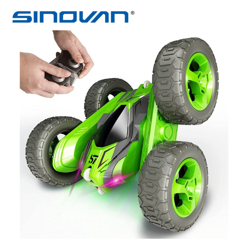 Sinovan RC Stunt Car 2.4G 4CH Drift Deformation Buggy Roll Car Flip 360 Grados Rotación Modelos de vehículos Juguetes de control remoto