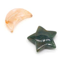 Naturstein Amethyst Pulver Kristall Sternform Mineral Probe Edelstein Achat Aquarium Schmuck Dekoration Ornamente