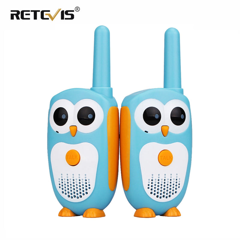 Retevis RT30 Walkie Talkie Kids 2pc Cartoon Owl Children&