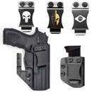 Kydex Inside Waistband Holster For Taurus TH9 TH40 9mm .40 Full Size IWB Case Belt Pant Concealed Carry Concealment