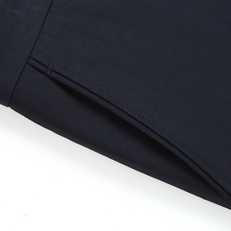 Pantalones de seda finos de negocios de verano para hombre 29-56 pantalones de traje holgados de oficina transpirables negros clásicos formales de talla grande para hombre