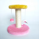 CAWAYI KENNEL Pet Cat Climbing Tree Kitten Scraper Board Scratching Post para gatos Jumping Platform mascotas rascador gato D2090