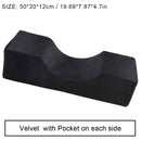 Almohada de pestañas para el cuello, almohada de espuma viscoelástica, 1 Uds., funda de cama para extensión de pestañas, lámina elástica para injerto de pestañas, herramienta de maquillaje para salón