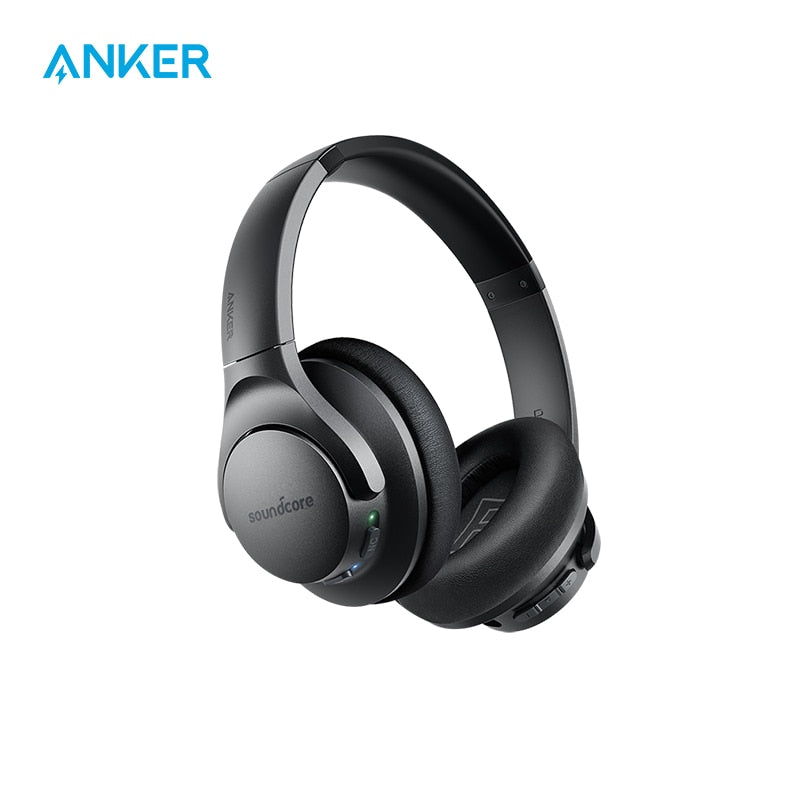 Anker Soundcore Life Q20 Hybrid Active Auriculares con cancelación de ruido, Auriculares inalámbricos con Bluetooth sobre la oreja