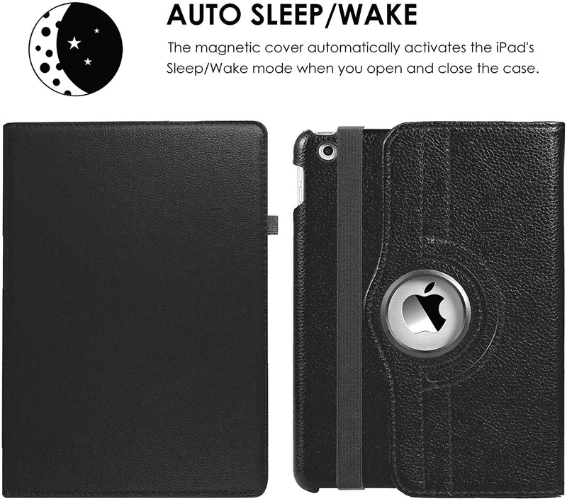 Cover For iPad 8th 10.2inch 2020 360 Degrees Rotating Stand Leather Smart Case for ipad 7th 10.2inch 2019 A2270 A2198 A2197