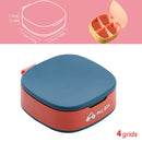 Tcare, organizador de pastillas de viaje, caja de pastillas a prueba de humedad para monedero de bolsillo, pastillero diario, contenedor portátil para medicamentos y vitaminas