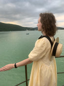 Women Long Dress 2023 Summer Casual O-neck Puff-Sleeve Oversize Dots Elegant Female Dress Ladies Loose Vestidos Femme 9941