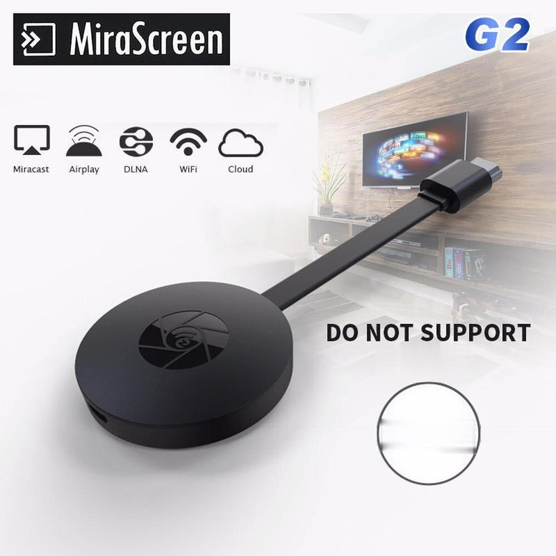 G2 WiFi TV Stick MiraScreen compatible con HDMI Miracast para DLNA Airplay Display Dongle receptor Anycast para IOS Android