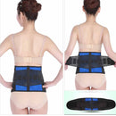 Tcare Lumbar Back Brace Support Belt - Banda de masaje para aliviar el dolor de espalda baja para hernia de disco, ciática y escoliosis para unisex