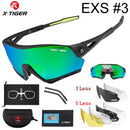 Gafas de ciclismo x-tiger, gafas de sol fotocromáticas polarizadas para ciclismo, gafas de bicicleta de montaña, gafas de protección para ciclismo de montaña, gafas