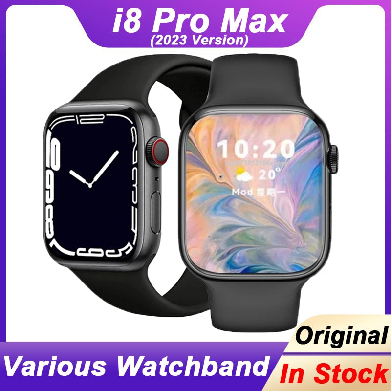 Smartwatch 2023 New i8 Pro Max Bluetooth Call Men Women Sport Fitness Smartband Free Shipping Smart Watch Series 8 PK i7 Pro Max