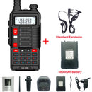 BaoFeng Walkie Talkie UV 10R V2 Two Way CB Radio Transmitter Long Range UV-10R 128CH VHF UHF 136-174Mhz 400-520Mhz Dual Band