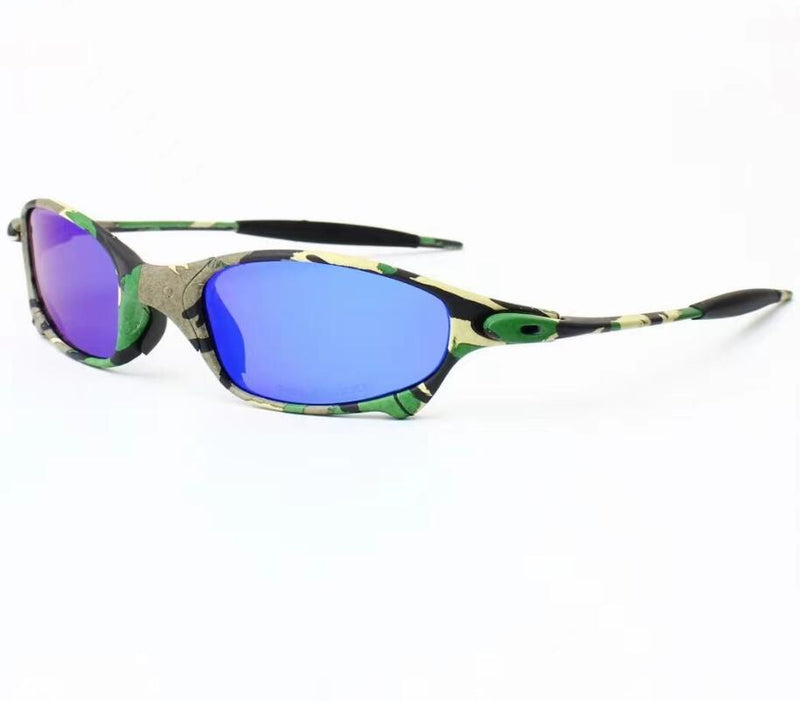 MTB Man Polarized Sunglasses Cycling Glasses UV400 Fishing Sunglasses Metal Bicycle Goggles Cycling Eyewear Riding Glasses B2-6