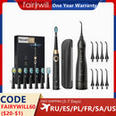 Fairywill 300ml Portable Oral Irrigator USB Rechargeable Dental Water Flosser Jet Irrigator Dental Teeth Cleaner 3 Modes