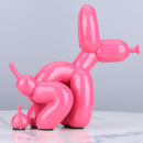 Squat Balloon Dog Statue Resin Sculpture Home Decor Modern Nordic Home Decoration Accessories for Living Room Animal Figures