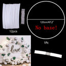 Plastic Balloon Arch Ring DIY Background Holder Circle Ballon Column Base Baby Shower Birthday Wedding Party Decor Bridal Shower