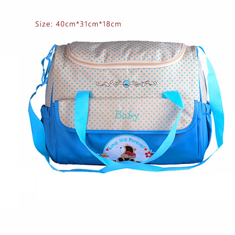Venta caliente bolsa de pañales paquetes de maternidad bolso de hombro para bebé bolso de viaje para mujer para bebé lactancia mamá bolsa de pañales de maternidad