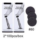 80/120/180 Nail Legs Drill Bit Diamond Pedicure Polishing Cap Foot Callus Cuticle Cutters Burr Bits Manicure Accessories Milling