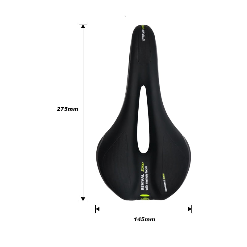 Cycling Saddle Hollow Middle Hole Breathable Waterproof Comfortable Seat Outdoor Sports Road Mountain Bike Cushion For Men