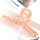 Pinzas para el cabello con estampado de leopardo a la moda, pinzas geométricas para el cabello, pinzas para el cabello para mujeres y niñas, accesorios para el cabello